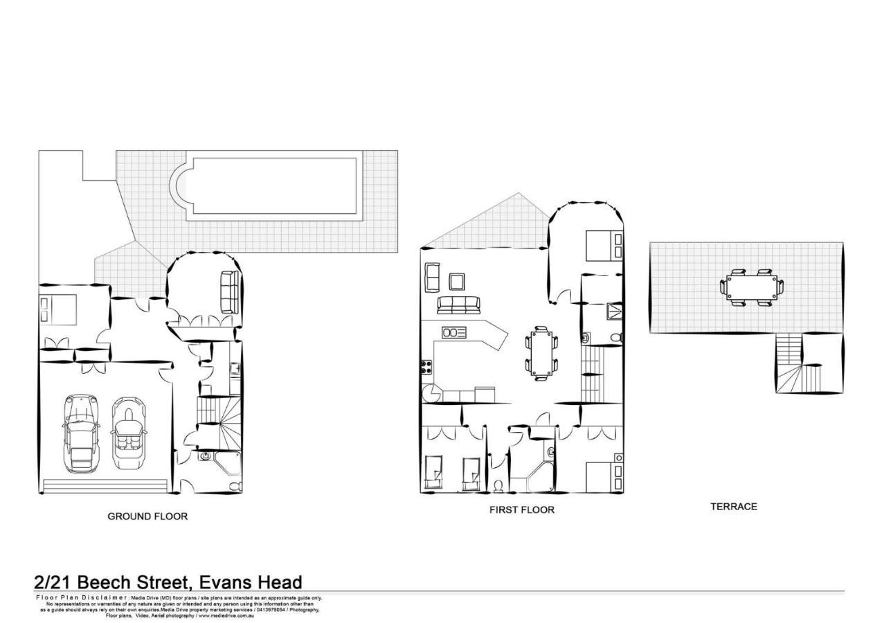 Ferienwohnung The Sails - Unit 2 - 21 Beech Street Evans Head Exterior foto